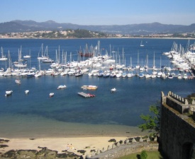 Baiona port